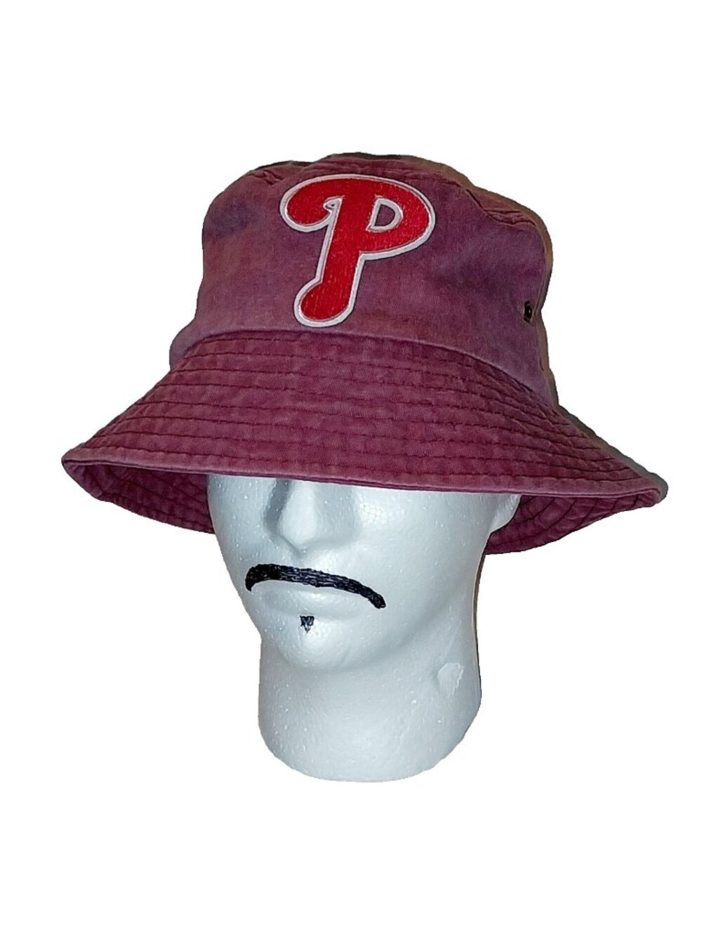 Philadelphia Phillies Bucket Hat Front back Logo Size Large
